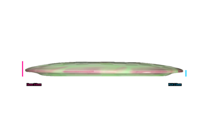 Discraft 2025 USDGC Anthony Barela Swirly ESP Venom Distance Driver Profile View