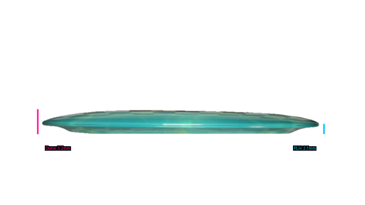 Discraft 2025 USDGC Anthony Barela Swirly ESP Venom Distance Driver Profile View