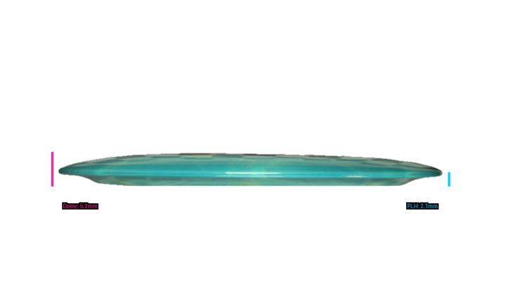 Discraft 2025 USDGC Anthony Barela Swirly ESP Venom Distance Driver Profile View