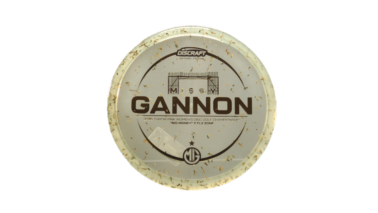 Discraft 2025 Missy Gannon Throw Pink Money Z FLX Zone Putter Front View