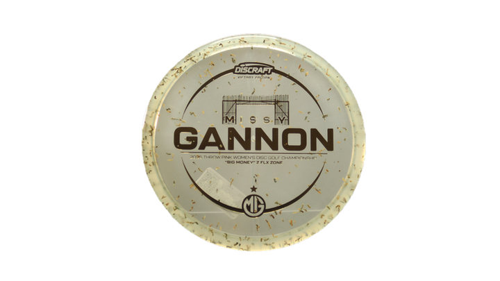 Discraft 2025 Missy Gannon Throw Pink Money Z FLX Zone Putter Front View