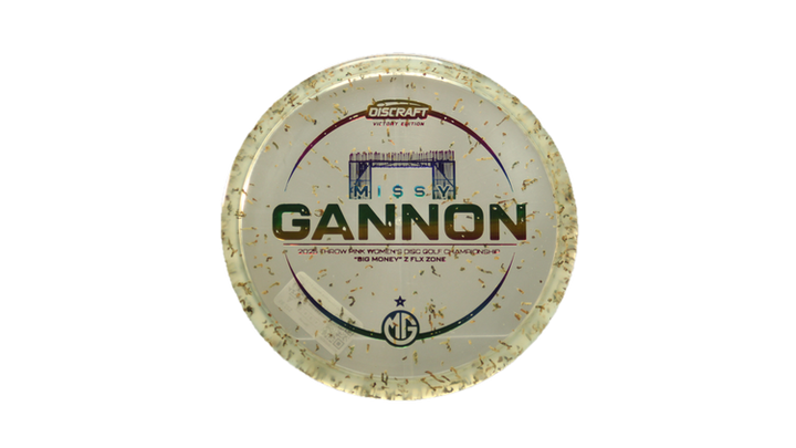 Discraft 2025 Missy Gannon Throw Pink Money Z FLX Zone Putter Front View