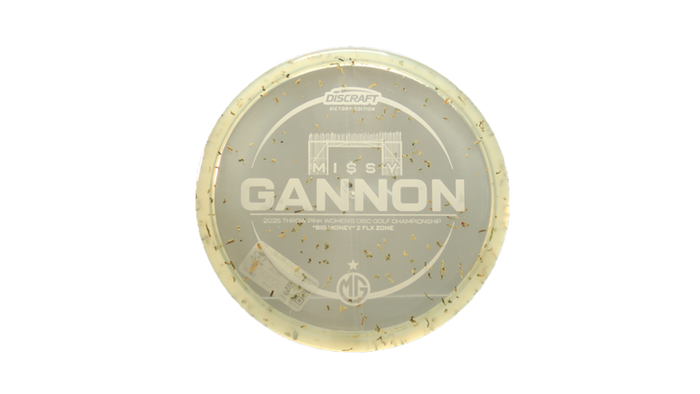 Discraft 2025 Missy Gannon Throw Pink Money Z FLX Zone Putter