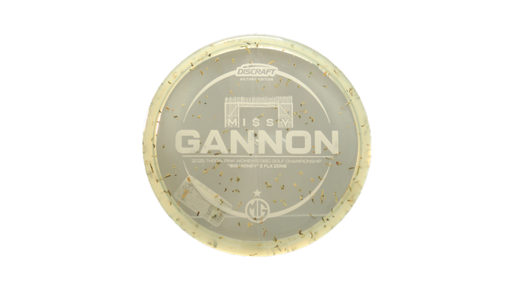 Discraft 2025 Missy Gannon Throw Pink Money Z FLX Zone Putter Front View