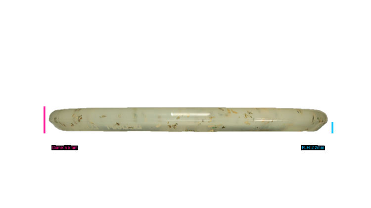 Discraft 2025 Missy Gannon Throw Pink Money Z FLX Zone Putter Profile View