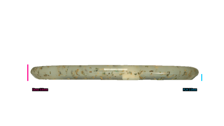 Discraft 2025 Missy Gannon Throw Pink Money Z FLX Zone Putter Profile View