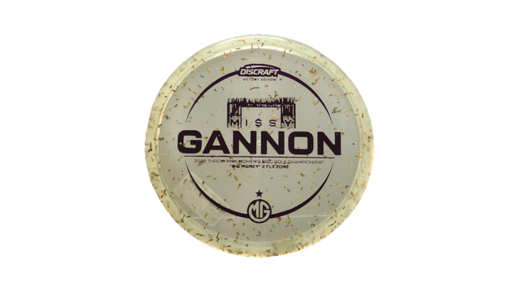 Discraft 2025 Missy Gannon Throw Pink Money Z FLX Zone Putter Front View