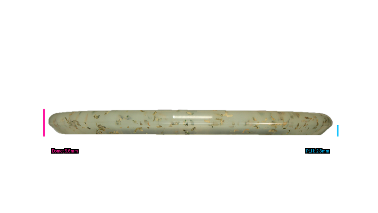 Discraft 2025 Missy Gannon Throw Pink Money Z FLX Zone Putter Profile View