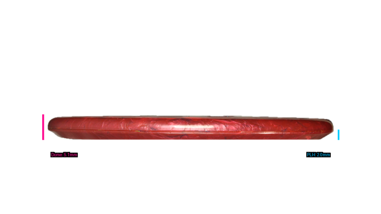 Discraft 2025 DGPT Final Holyn Handley Big Z Jawbreaker Zone SS Putter Profile View