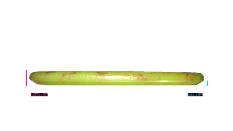 Discraft 2025 DGPT Final Holyn Handley Big Z Jawbreaker Zone SS Putter Profile View