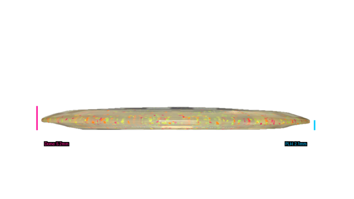 Discraft 2025 Missy Gannon Victory Edition Z Confetti Thrasher Distance Driver Profile View