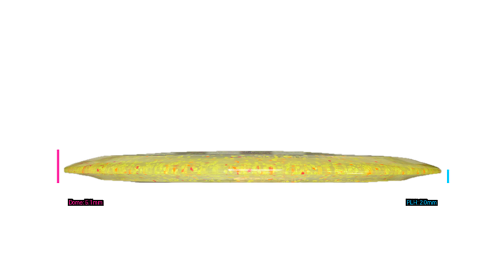 Discraft 2025 Missy Gannon Victory Edition Z Confetti Thrasher Distance Driver Profile View