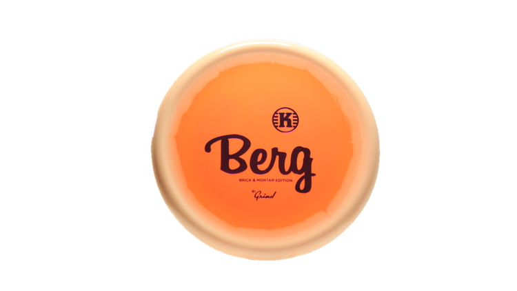 Kastaplast Brick & Mortar Edition K1 Grind Berg Putter Front View