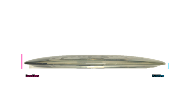 Latitude 64 Opto-Ice Sparkle Splash Diamond Fairway Driver Profile View