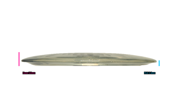 Latitude 64 Opto-Ice Sparkle Splash Diamond Fairway Driver Profile View