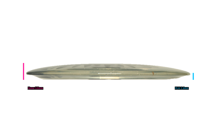 Latitude 64 Opto-Ice Sparkle Splash Diamond Fairway Driver Profile View