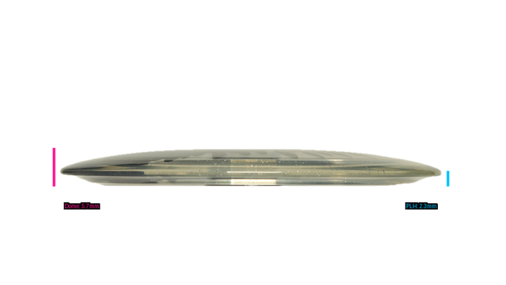 Latitude 64 Opto-Ice Sparkle Splash Diamond Fairway Driver Profile View