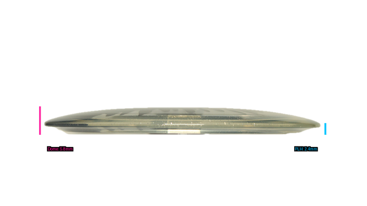 Latitude 64 Opto-Ice Sparkle Splash Diamond Fairway Driver Profile View