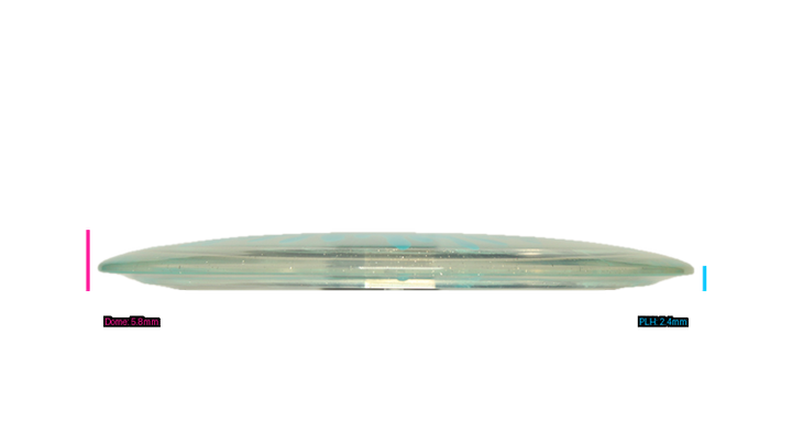 Latitude 64 Opto-Ice Sparkle Splash Diamond Fairway Driver Profile View