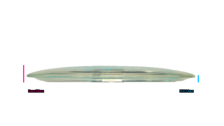 Latitude 64 Opto-Ice Sparkle Splash Diamond Fairway Driver Profile View