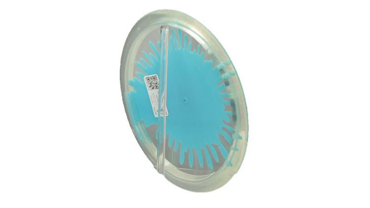 Latitude 64 Opto-Ice Sparkle Splash Diamond Fairway Driver Back View