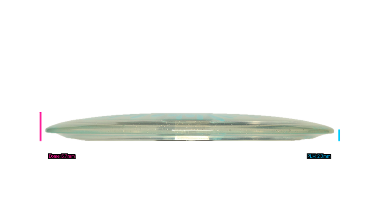 Latitude 64 Opto-Ice Sparkle Splash Diamond Fairway Driver Profile View