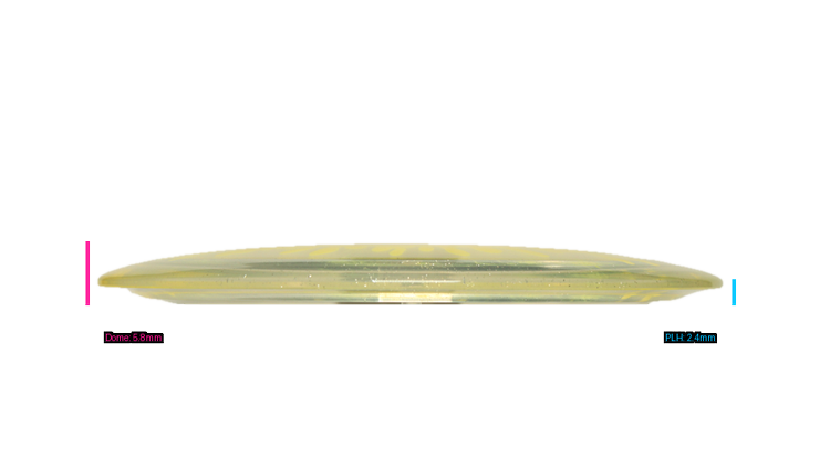 Latitude 64 Opto-Ice Sparkle Splash Diamond Fairway Driver Profile View