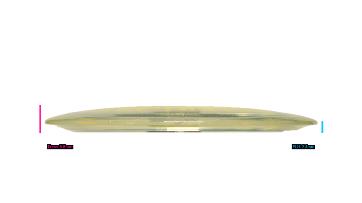 Latitude 64 Opto-Ice Sparkle Splash Diamond Fairway Driver Profile View