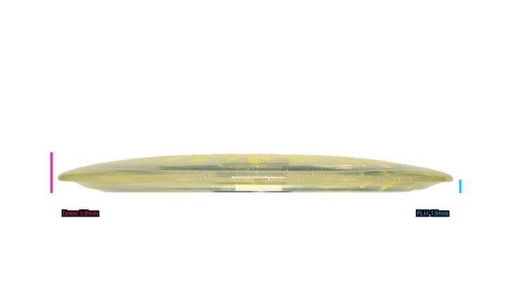 Latitude 64 Opto-Ice Sparkle Splash Diamond Fairway Driver Profile View