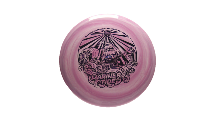 Discmania Ella Hansen Signature Series Mariners Tide Swirl S-Line MD3 Midrange Front View