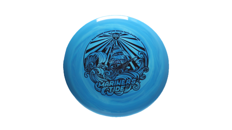 Discmania Ella Hansen Signature Series Mariners Tide Swirl S-Line MD3 Midrange Front View