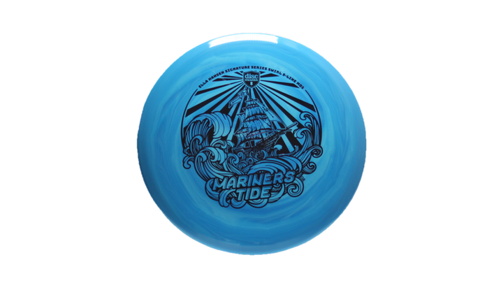 Discmania Ella Hansen Signature Series Mariners Tide Swirl S-Line MD3 Midrange Front View