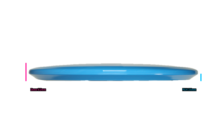 Discmania Ella Hansen Signature Series Mariners Tide Swirl S-Line MD3 Midrange Profile View