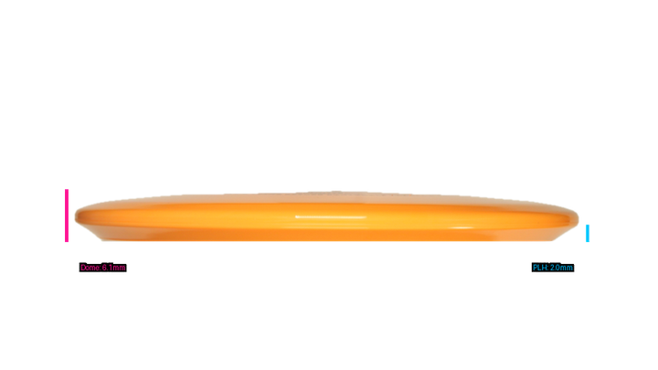 Discmania Ella Hansen Signature Series Mariners Tide Swirl S-Line MD3 Midrange Profile View