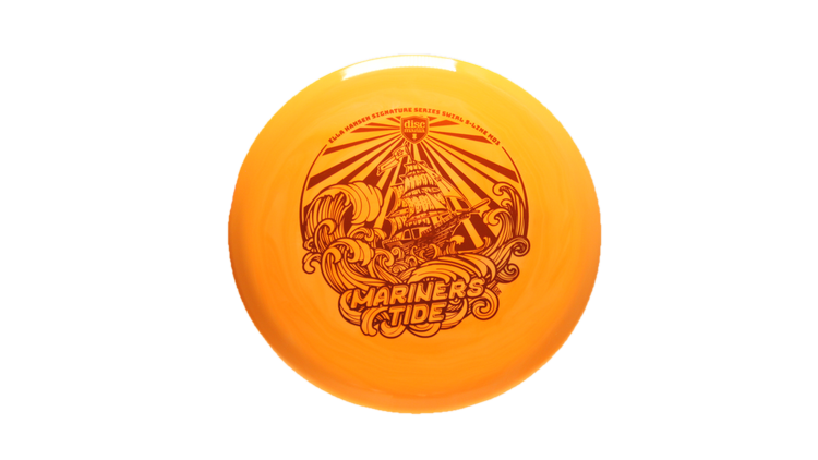 Discmania Ella Hansen Signature Series Mariners Tide Swirl S-Line MD3 Midrange Front View