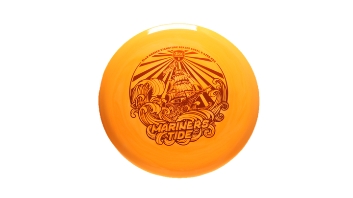 Discmania Ella Hansen Signature Series Mariners Tide Swirl S-Line MD3 Midrange Front View