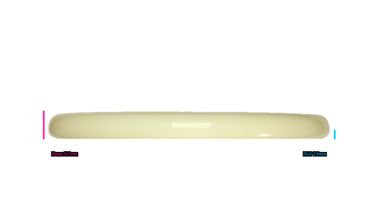 Kastaplast K1 Glow Berg Putter Profile View