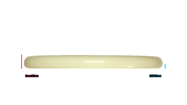 Kastaplast K1 Glow Berg Putter Profile View