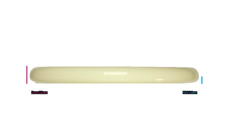 Kastaplast K1 Glow Berg Putter Profile View