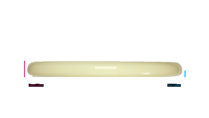 Kastaplast K1 Glow Berg Putter Profile View