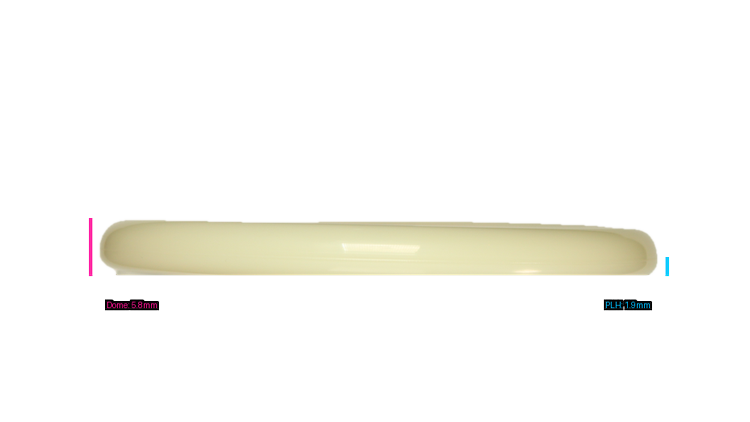 Kastaplast K1 Glow Berg Putter Profile View