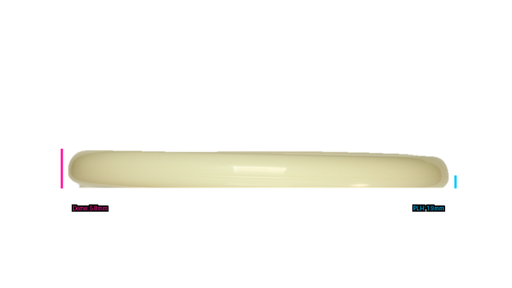 Kastaplast K1 Glow Berg Putter Profile View