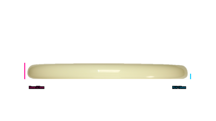 Kastaplast K1 Glow Berg Putter Profile View