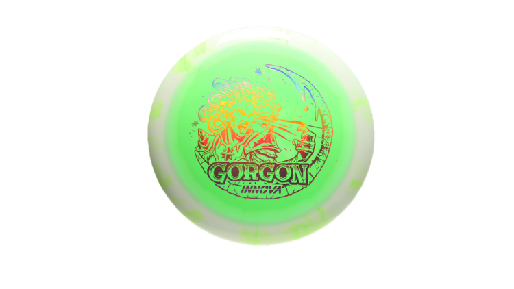 Innova 2025 Holiday Halo Star Gorgon Distance Driver Front View