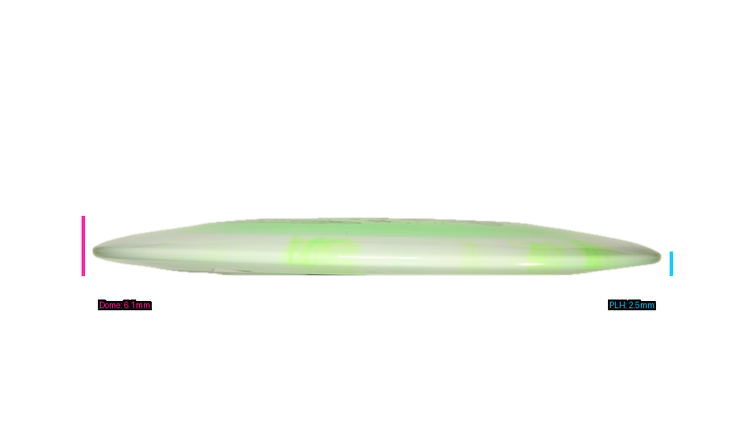 Innova 2025 Holiday Halo Star Gorgon Distance Driver Profile View