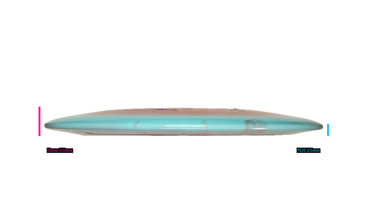 Innova 2025 Holiday Halo Star Gorgon Distance Driver Profile View