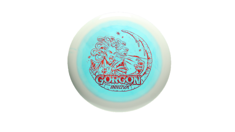 Innova 2025 Holiday Halo Star Gorgon Distance Driver Front View