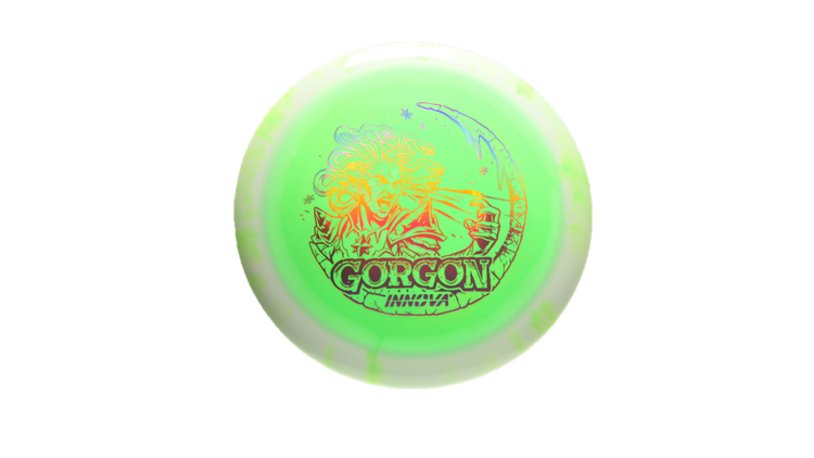 Innova 2025 Holiday Halo Star Gorgon Distance Driver Front View