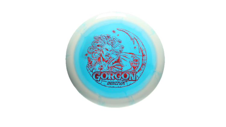 Innova 2025 Holiday Halo Star Gorgon Distance Driver Front View