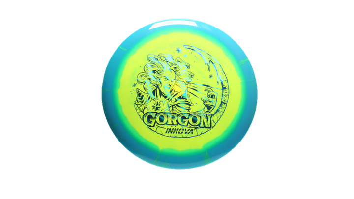 Innova 2025 Holiday Halo Star Gorgon Distance Driver Front View